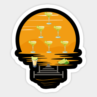 One Margarita... Sticker